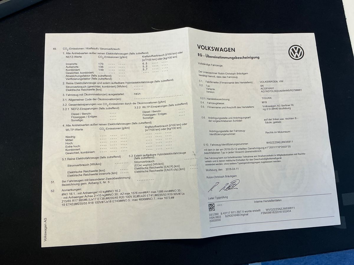 Volkswagen Tiguan d'occasion