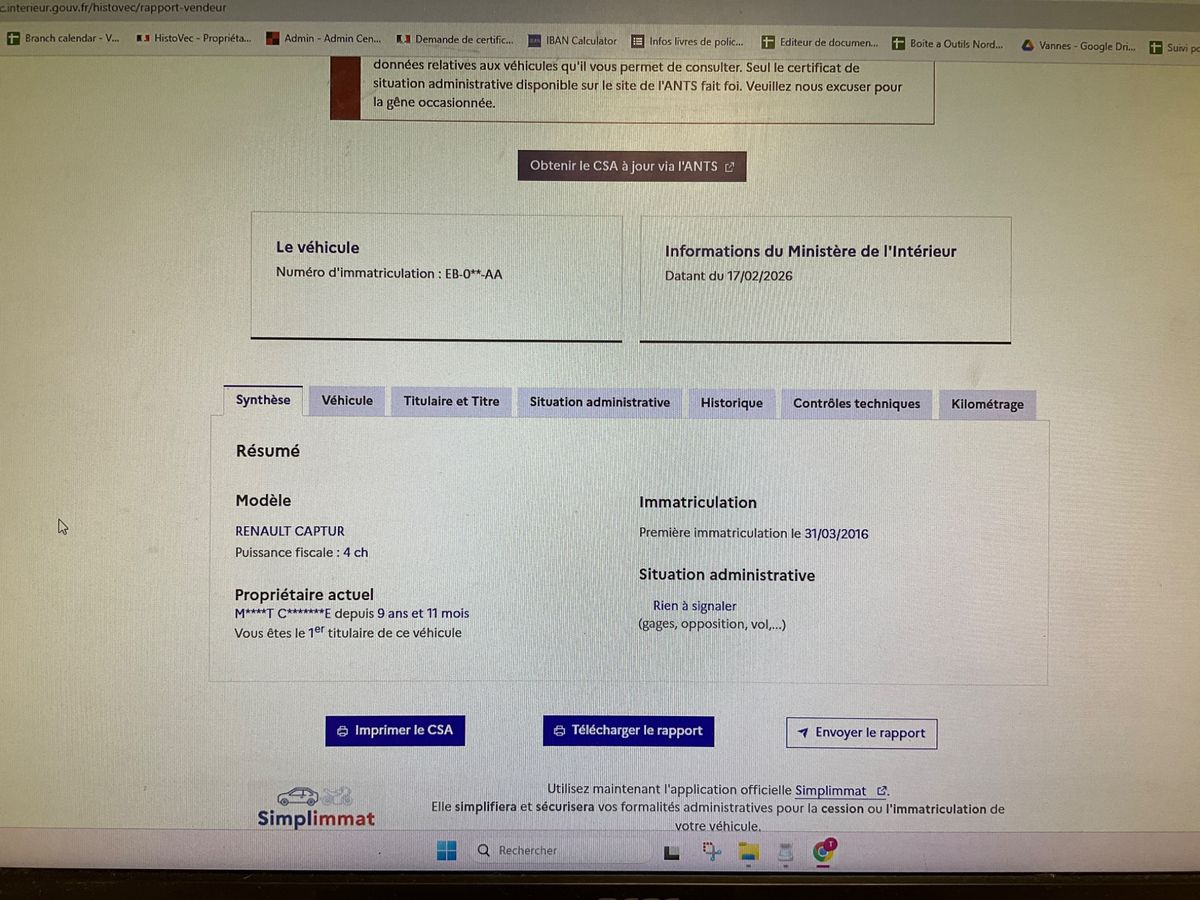 Renault Captur d'occasion