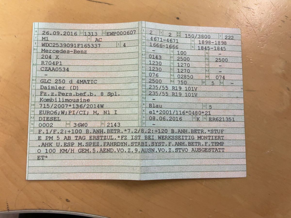 Mercedes-Benz GLC-Klasse d'occasion