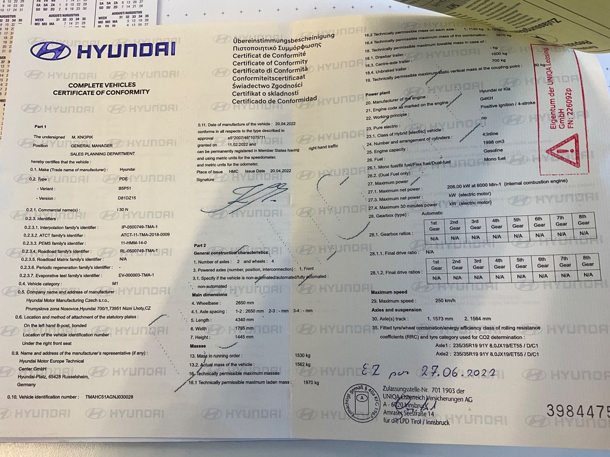 Hyundai i30 d'occasion