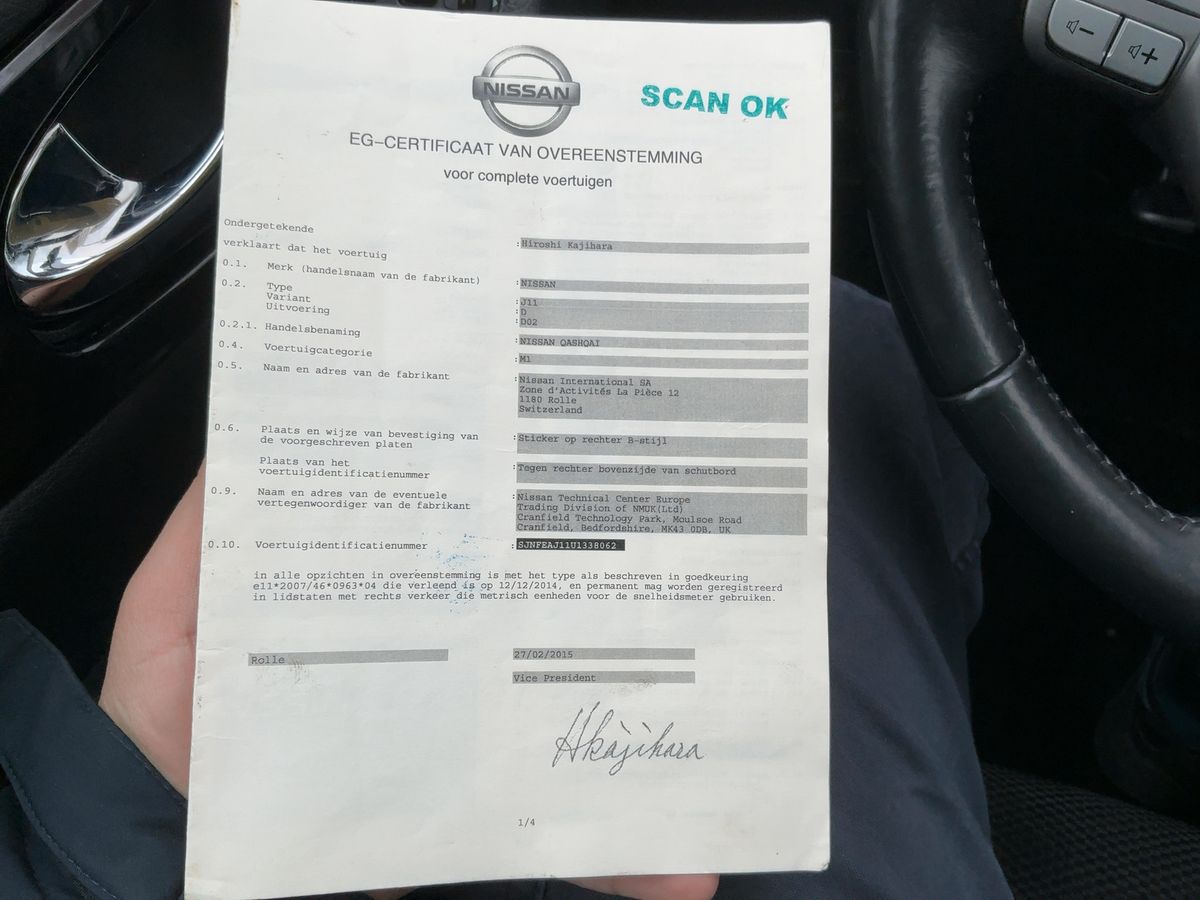 Nissan Qashqai d'occasion