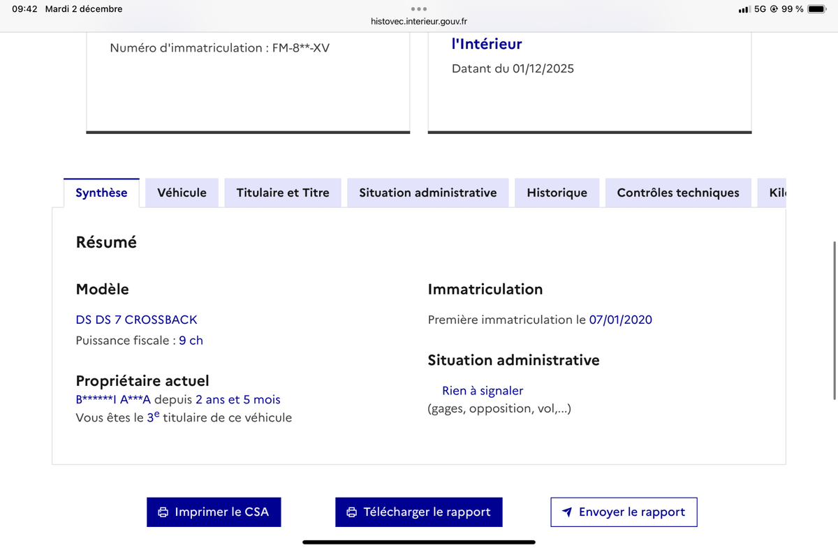 DS Automobiles d'occasion