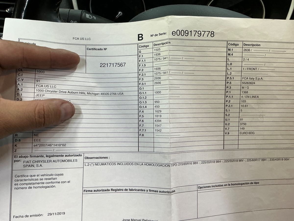 Jeep Compass d'occasion