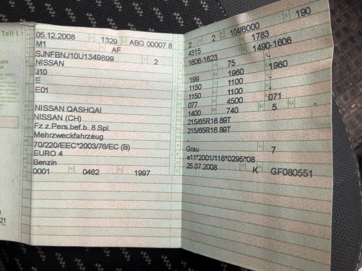 Nissan Qashqai 2.0 Acenta 4x4