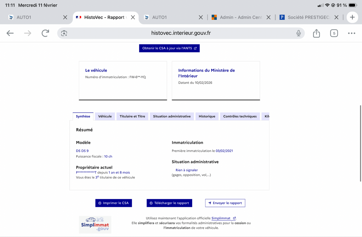 DS Automobiles d'occasion