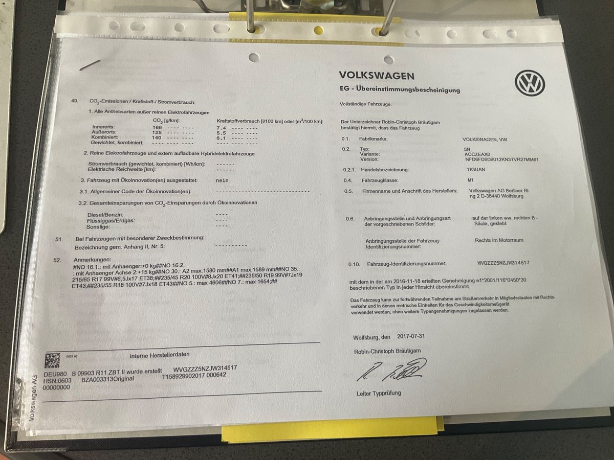 Volkswagen Tiguan d'occasion