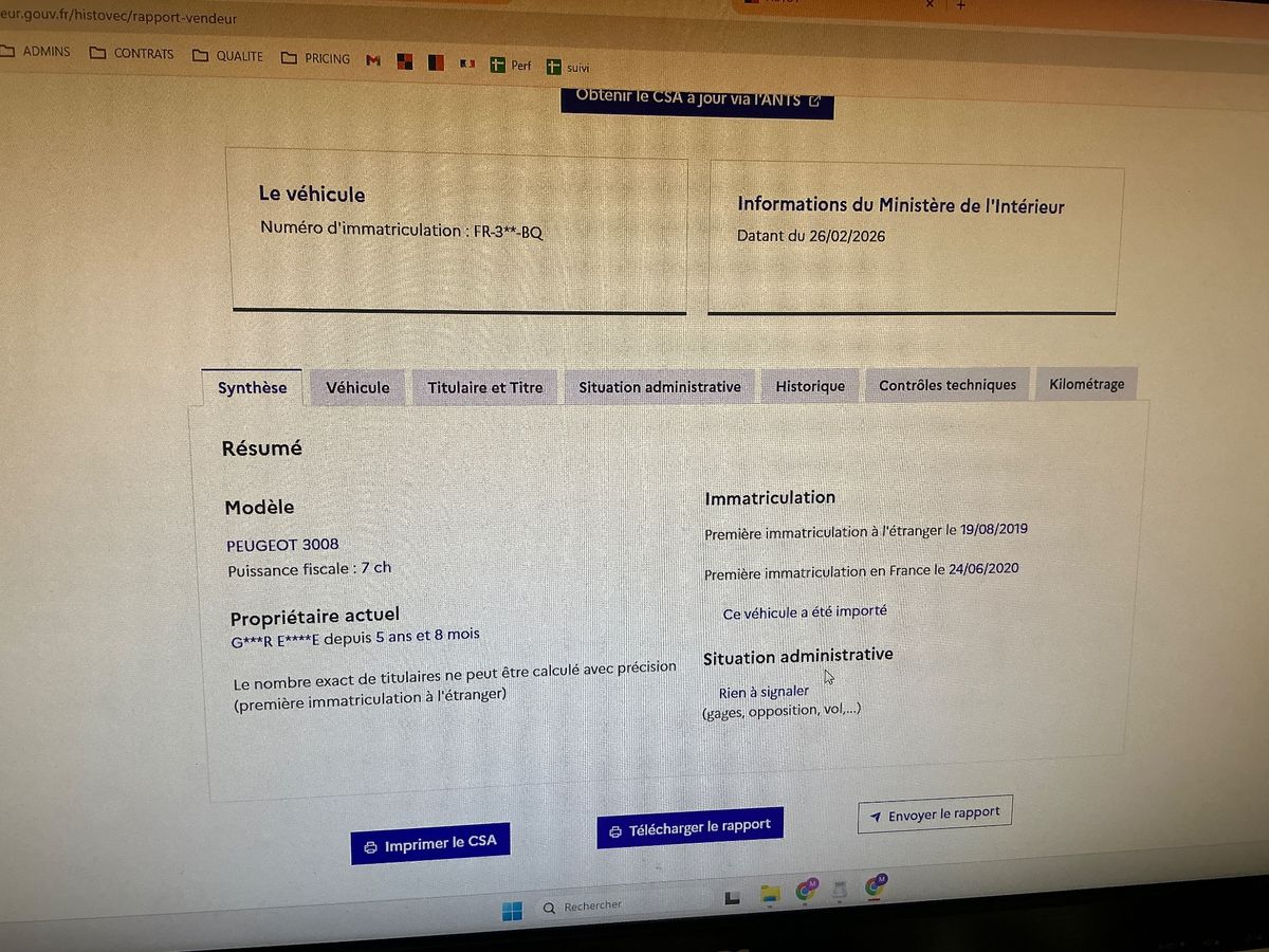 Peugeot 3008 d'occasion