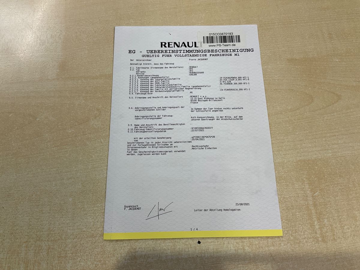 Renault Kadjar 1.3 TCe Intens