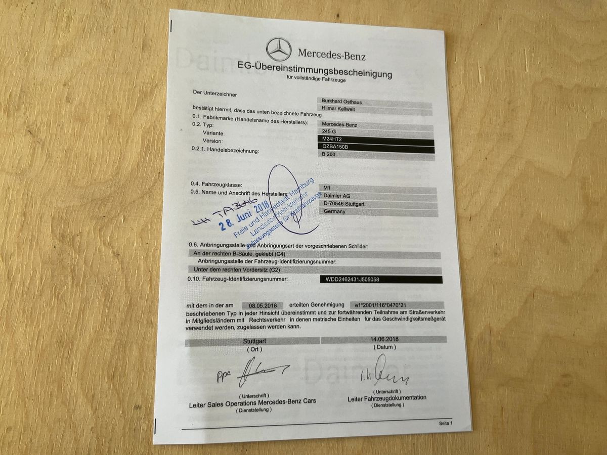 Mercedes-Benz B-Klasse d'occasion