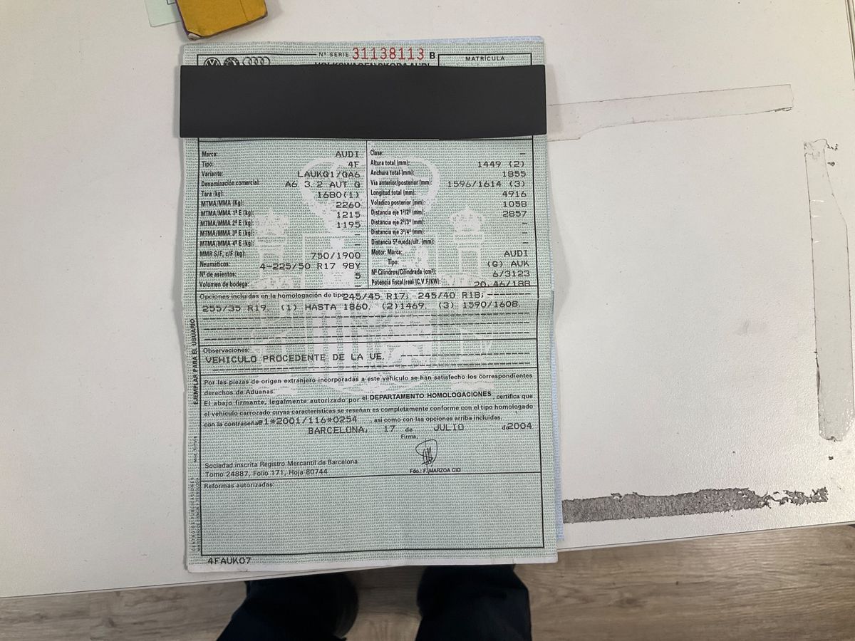 Audi A6 3.2 V6 FSI quattro