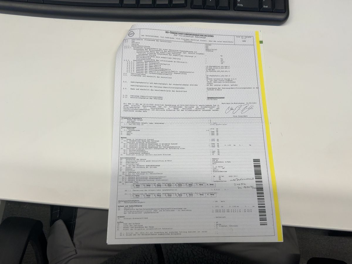 Nissan Townstar d'occasion