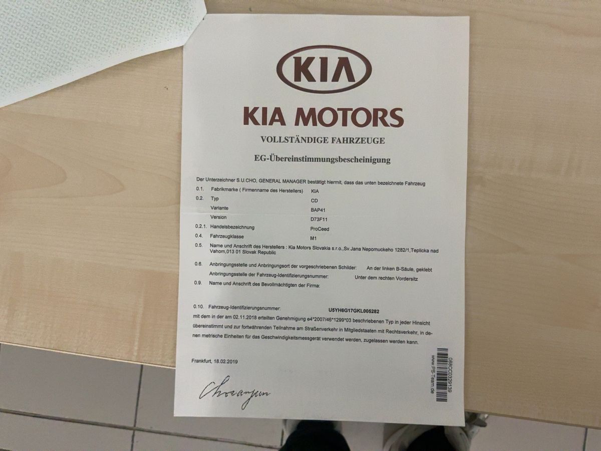 Kia pro_cee'd d'occasion