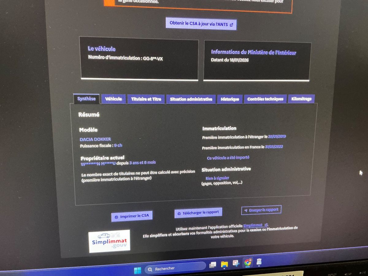 Dacia Dokker d'occasion