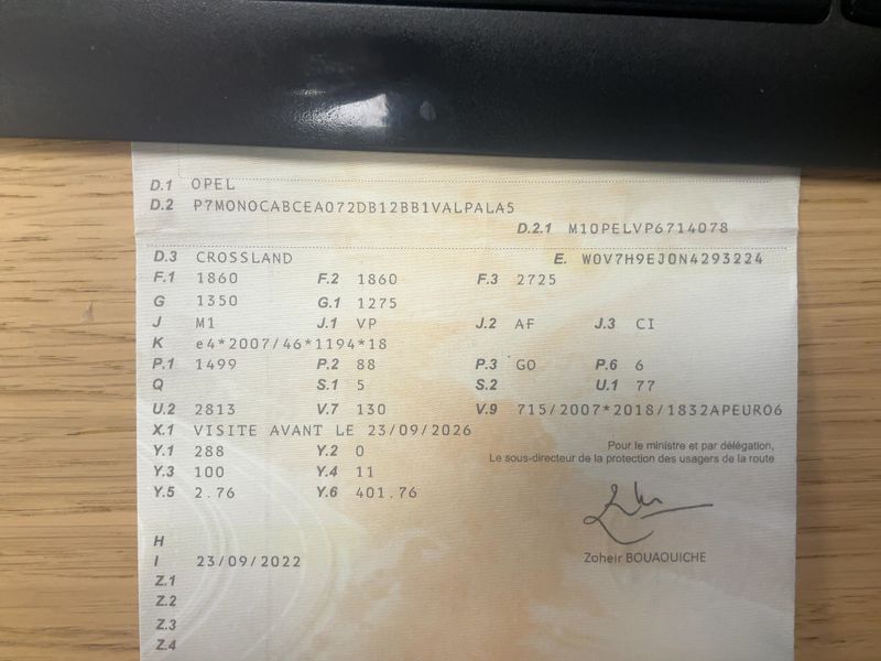 Opel Crossland X 1.5 CDTI Business Elegance — zdjęcie 15