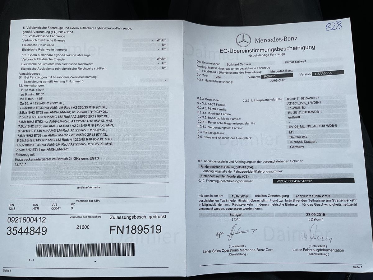 Mercedes-Benz C-Klasse d'occasion