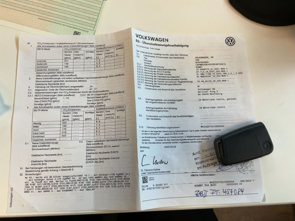 Volkswagen T6 Caravelle 2.0 TDI Trendline lang FWD