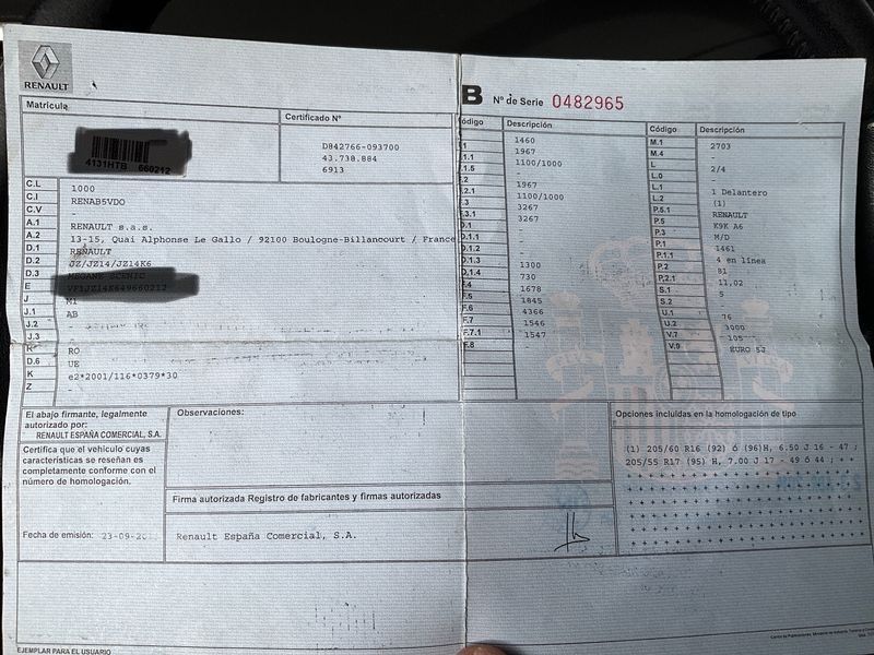 Renault Scenic d'occasion