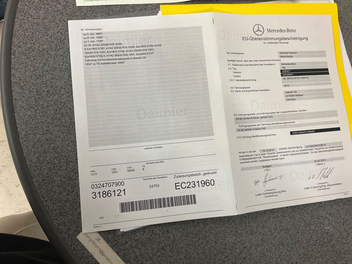 Mercedes-Benz M-Klasse ML 350 CDI BlueTEC