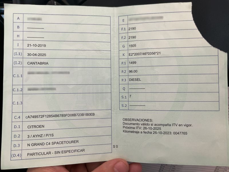 Citroen C4 Grand Spacetourer 1.5 Blue-HDi Feel — zdjęcie 15