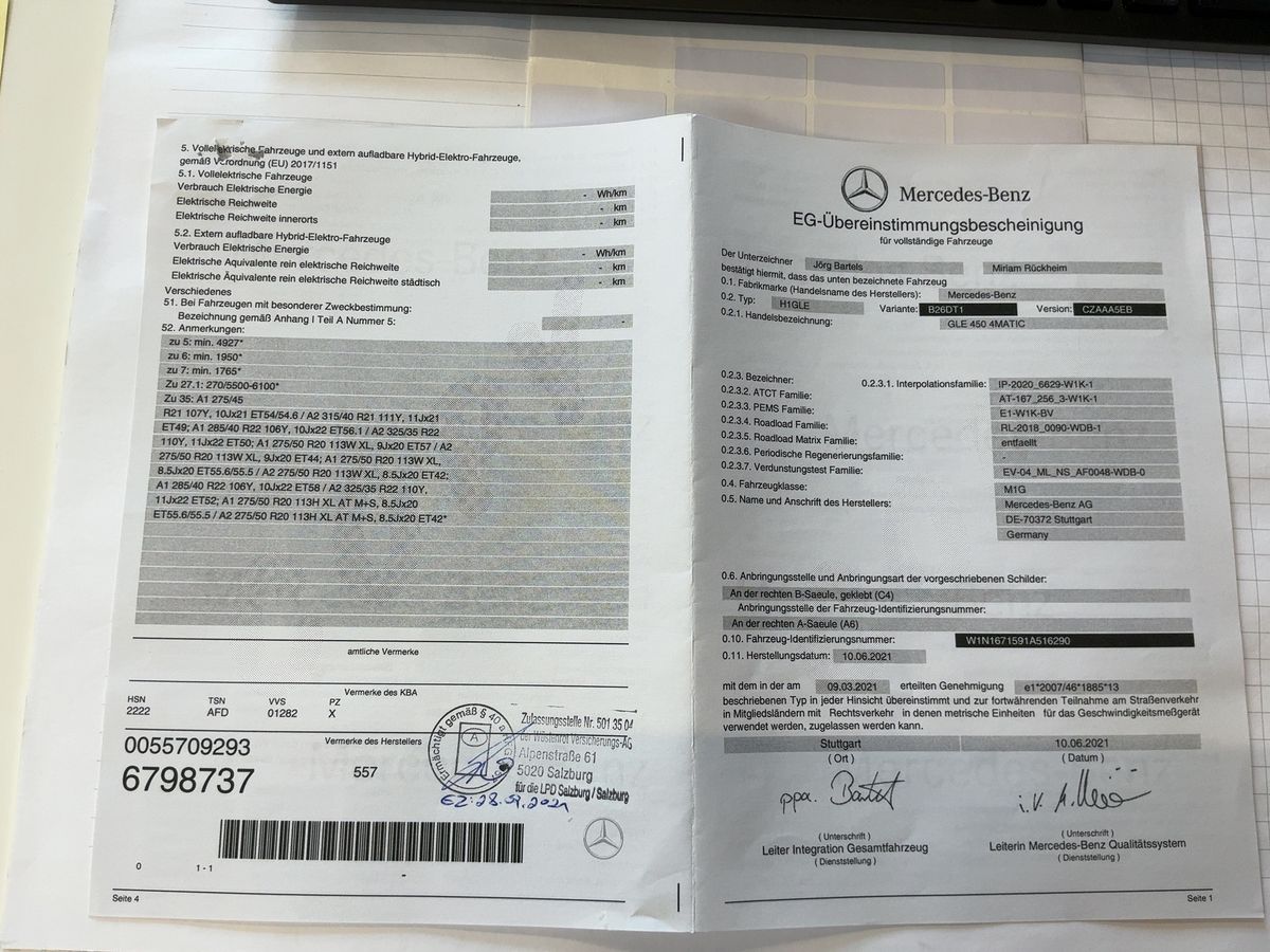 Mercedes-Benz GLE-Klasse d'occasion