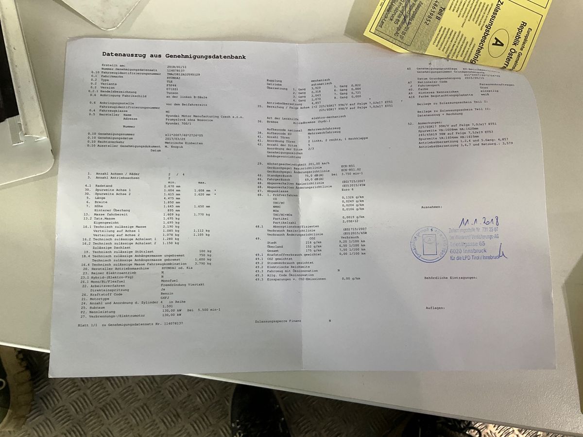 Hyundai Tucson d'occasion