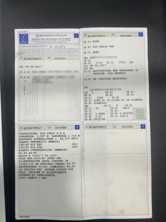 Fiat Qubo d'occasion