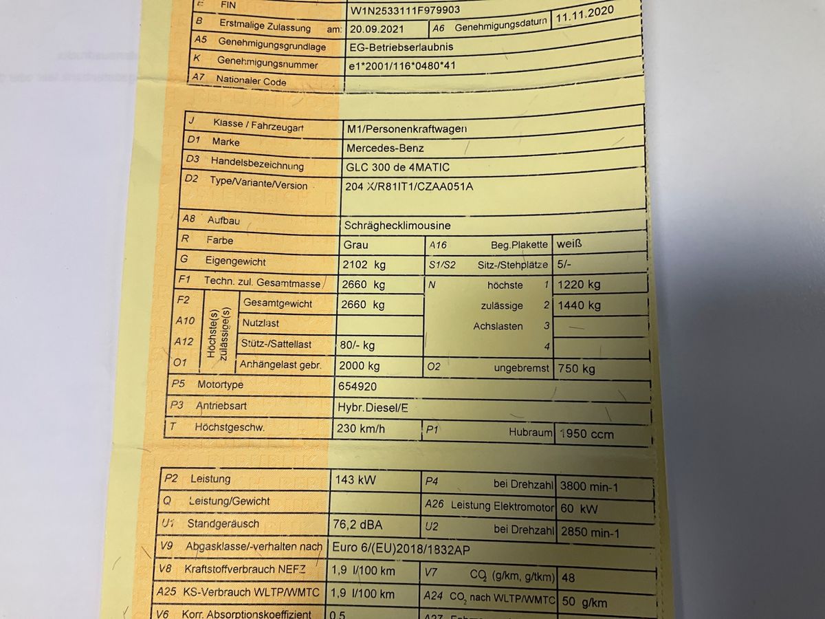 Mercedes-Benz GLC-Klasse d'occasion