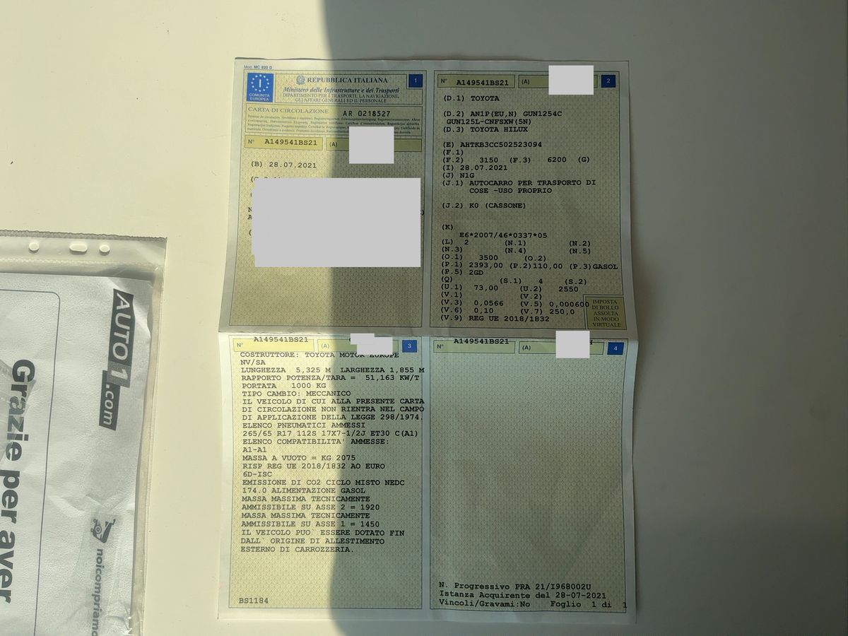 Toyota Hilux d'occasion