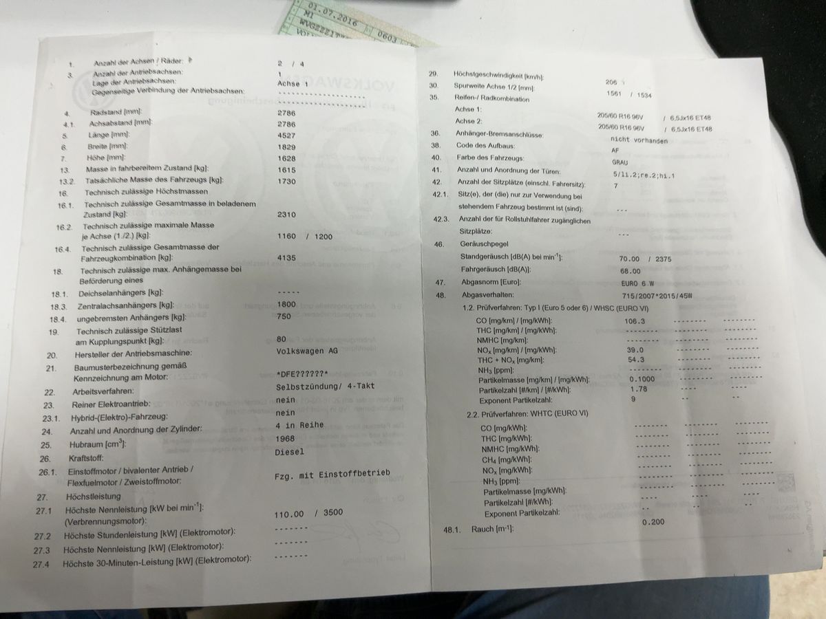 Volkswagen Touran d'occasion