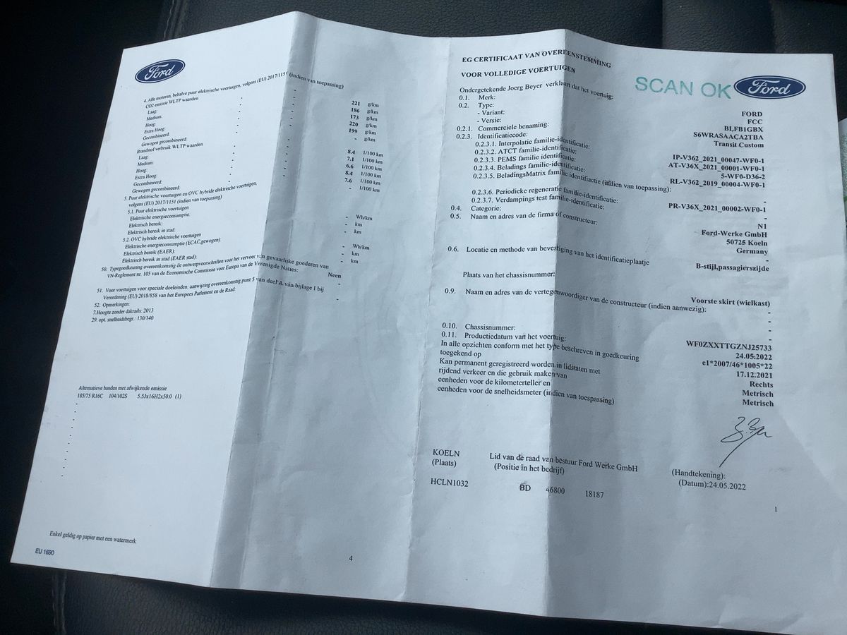 Ford Tourneo d'occasion