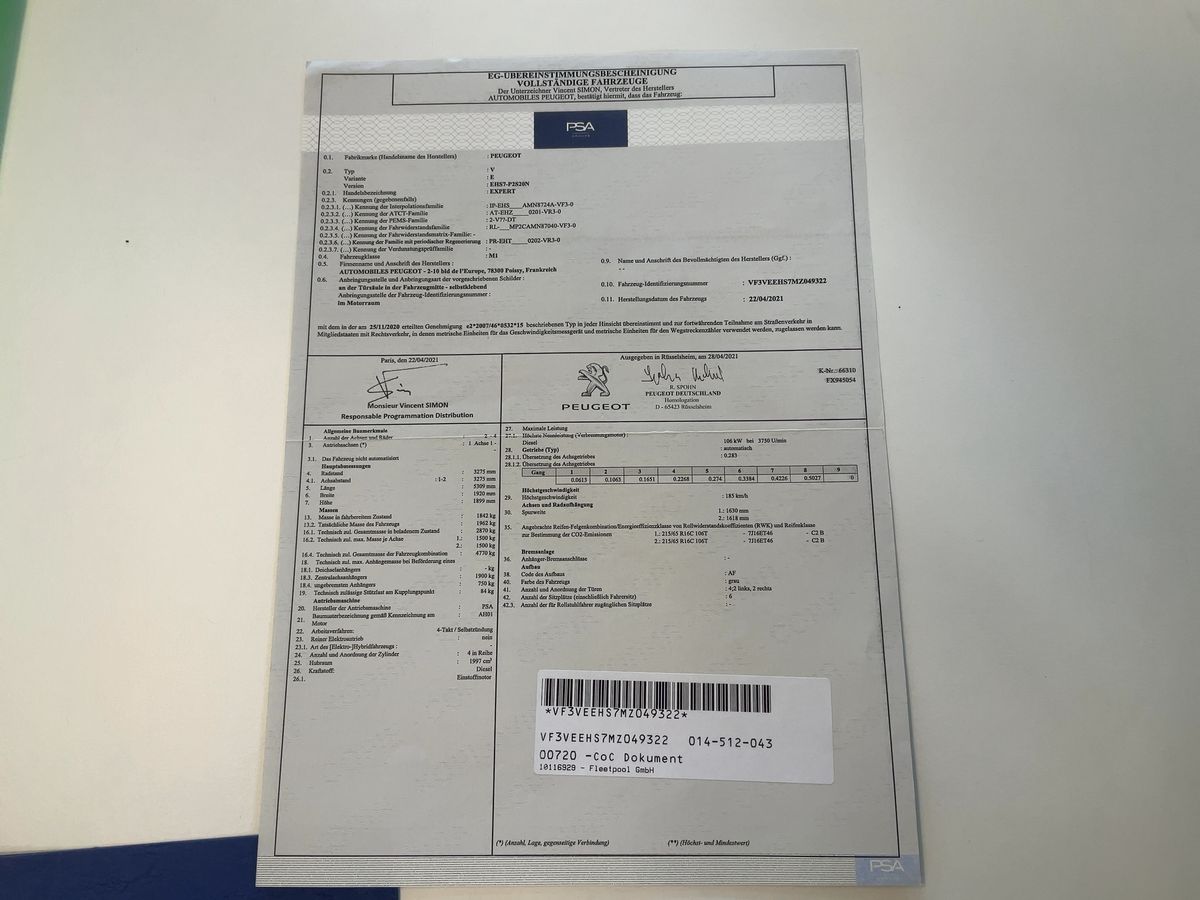 Peugeot Expert d'occasion