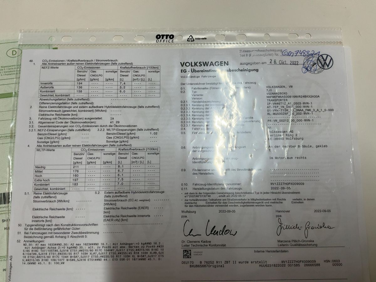 Volkswagen T6 d'occasion