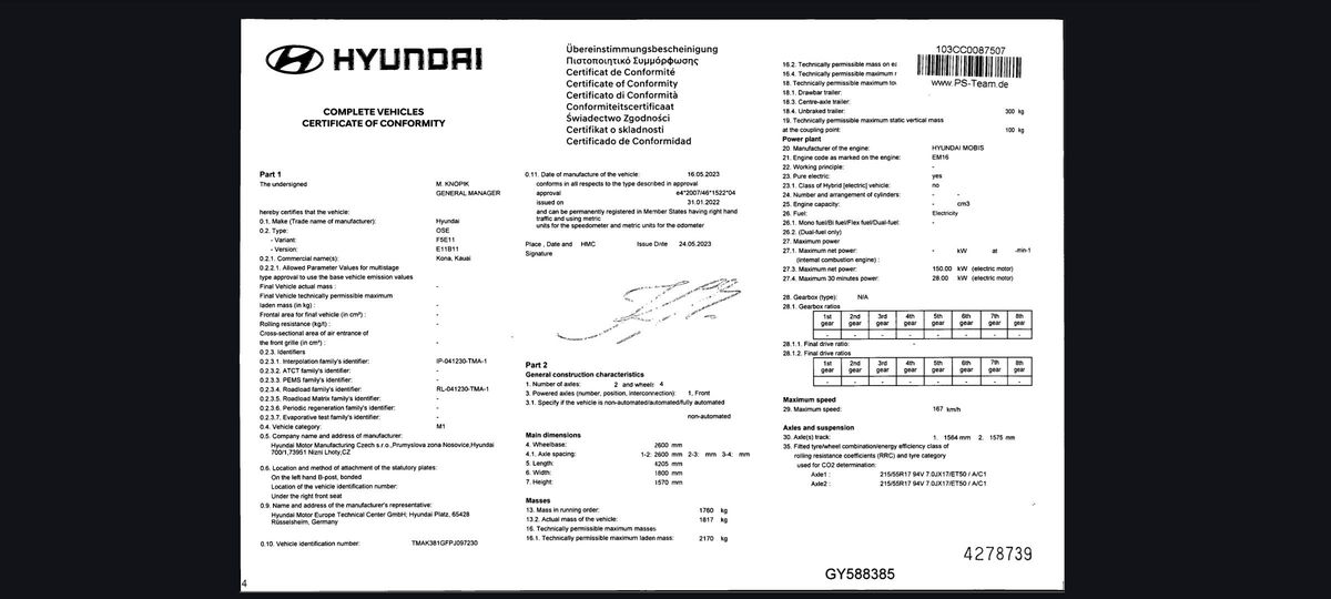 Hyundai Kona d'occasion