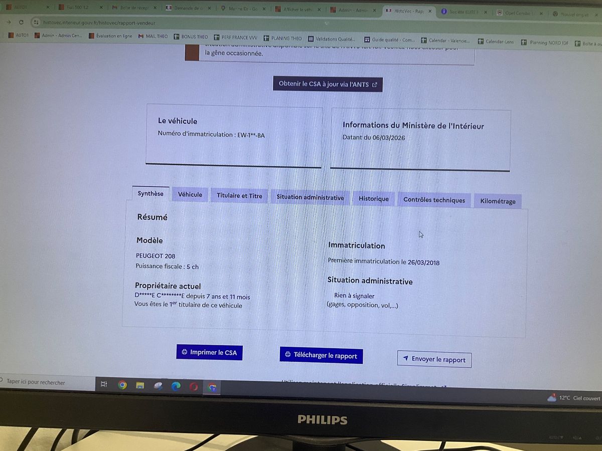 Peugeot 208 d'occasion