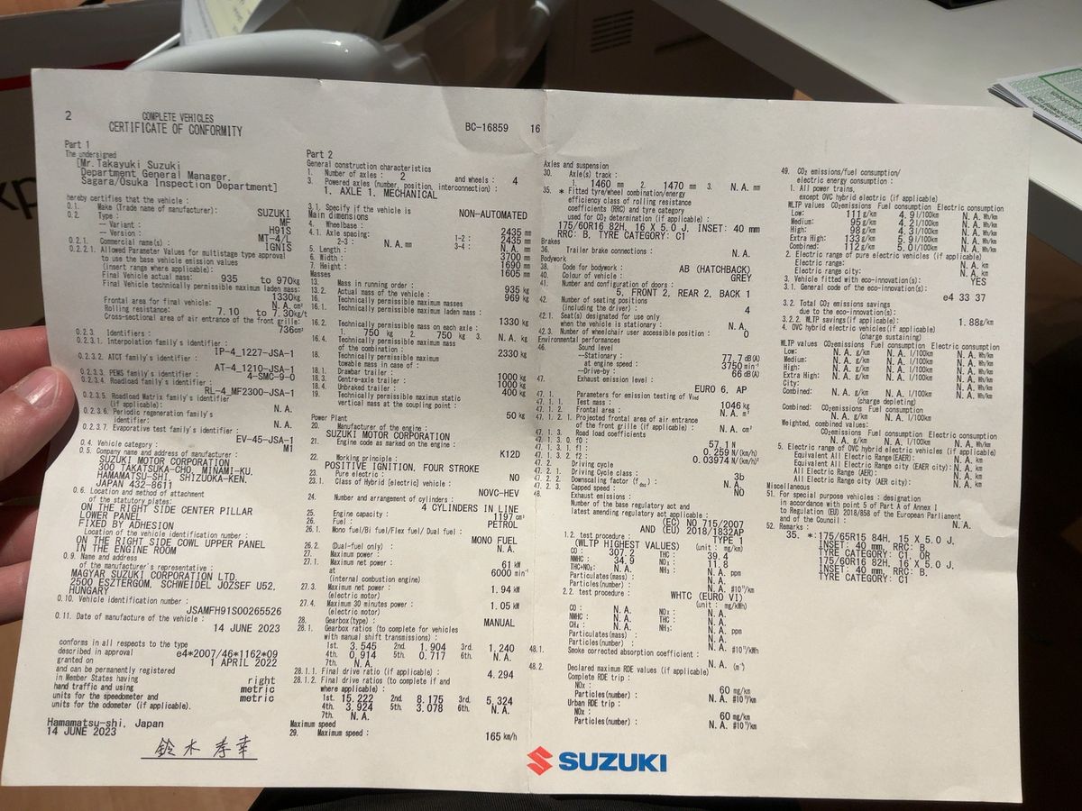 Suzuki Ignis d'occasion