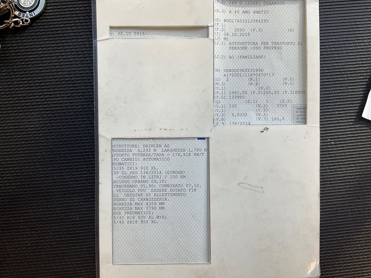 Mercedes-Benz A-Klasse A 45 AMG 4Matic Sport