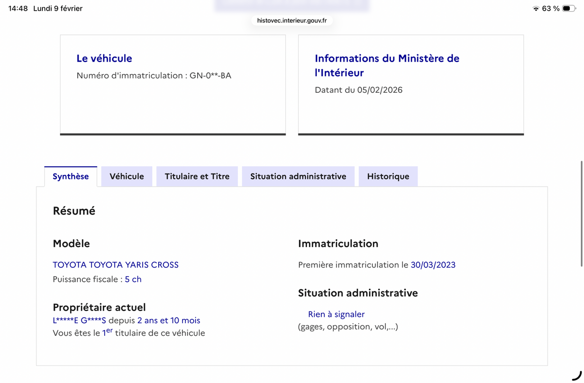 Toyota Yaris d'occasion