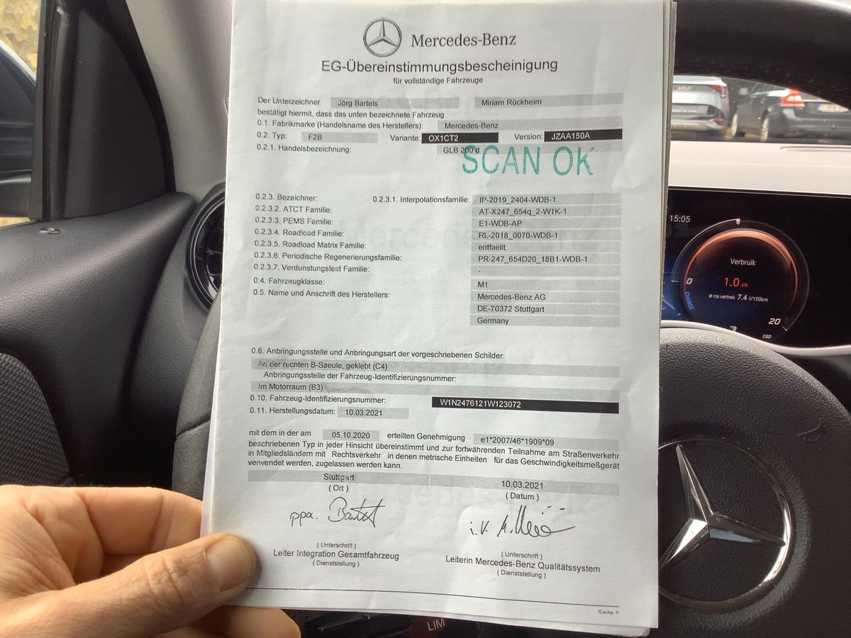 Mercedes-Benz GLB-Klasse d'occasion