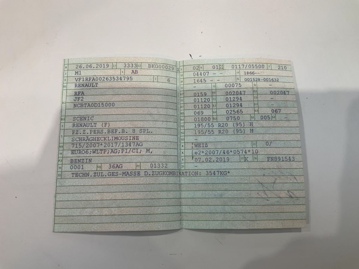 Renault Scenic d'occasion