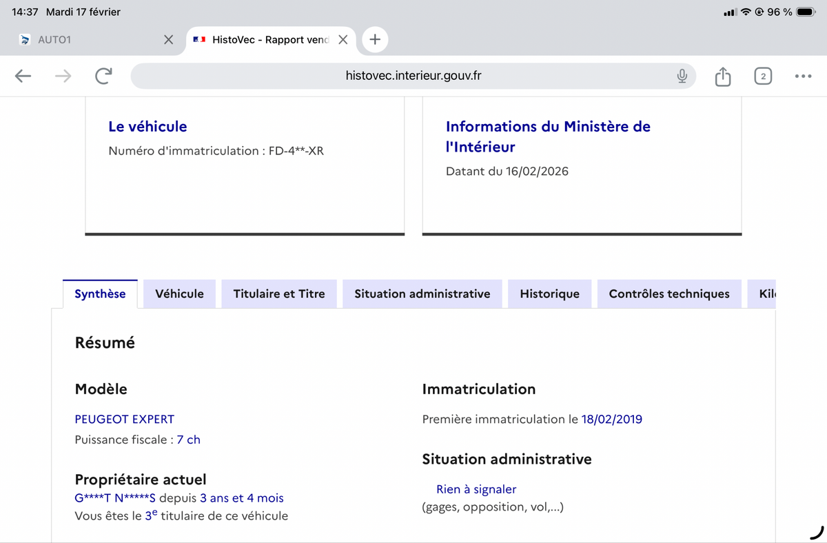 Peugeot Expert d'occasion