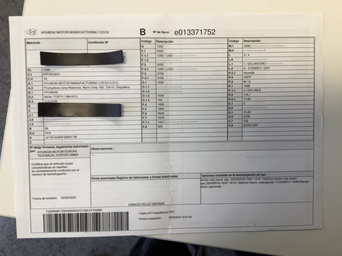 Hyundai Tucson d'occasion