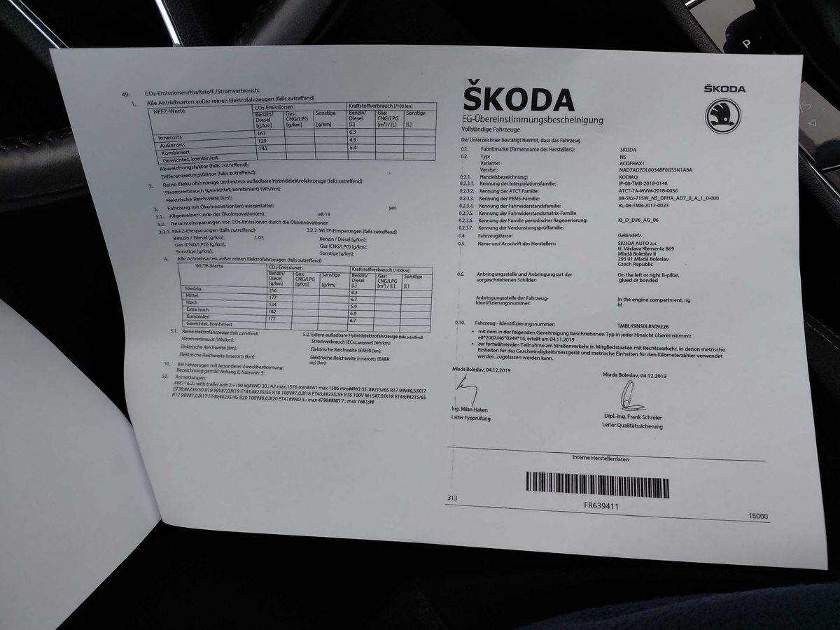 Skoda Kodiaq d'occasion