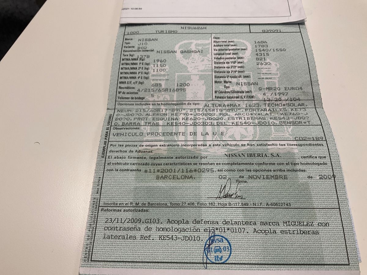 Nissan Qashqai d'occasion