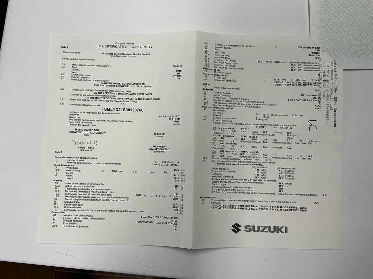 Suzuki Vitara d'occasion