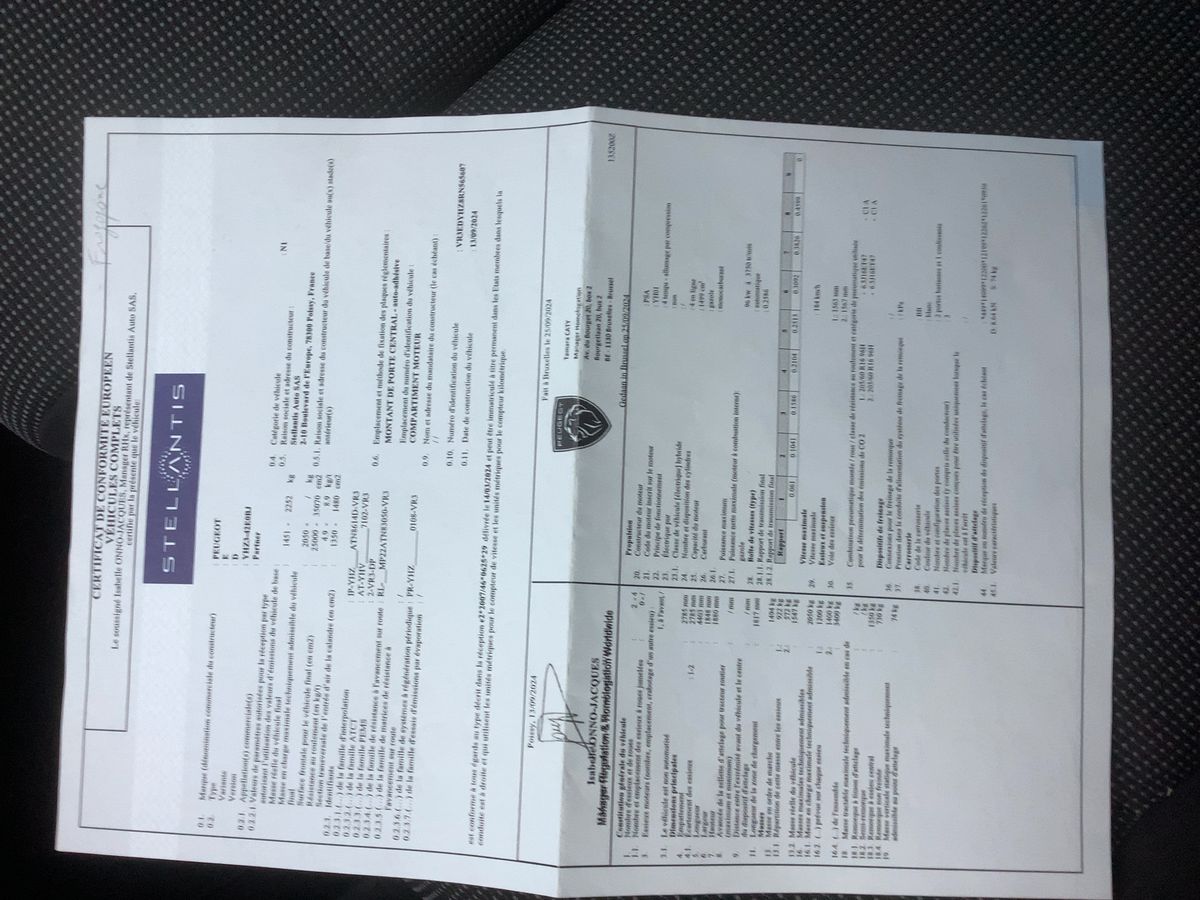 Peugeot Partner d'occasion