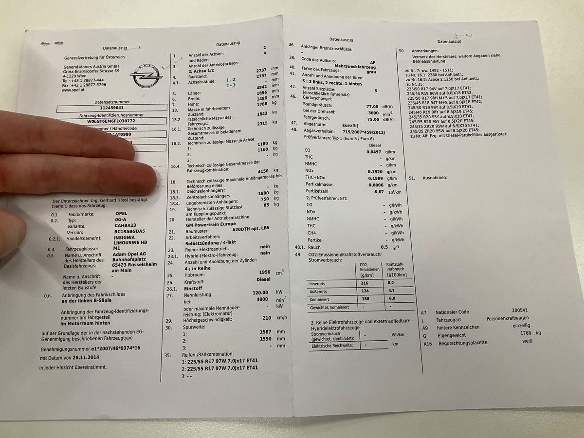 Opel Insignia d'occasion