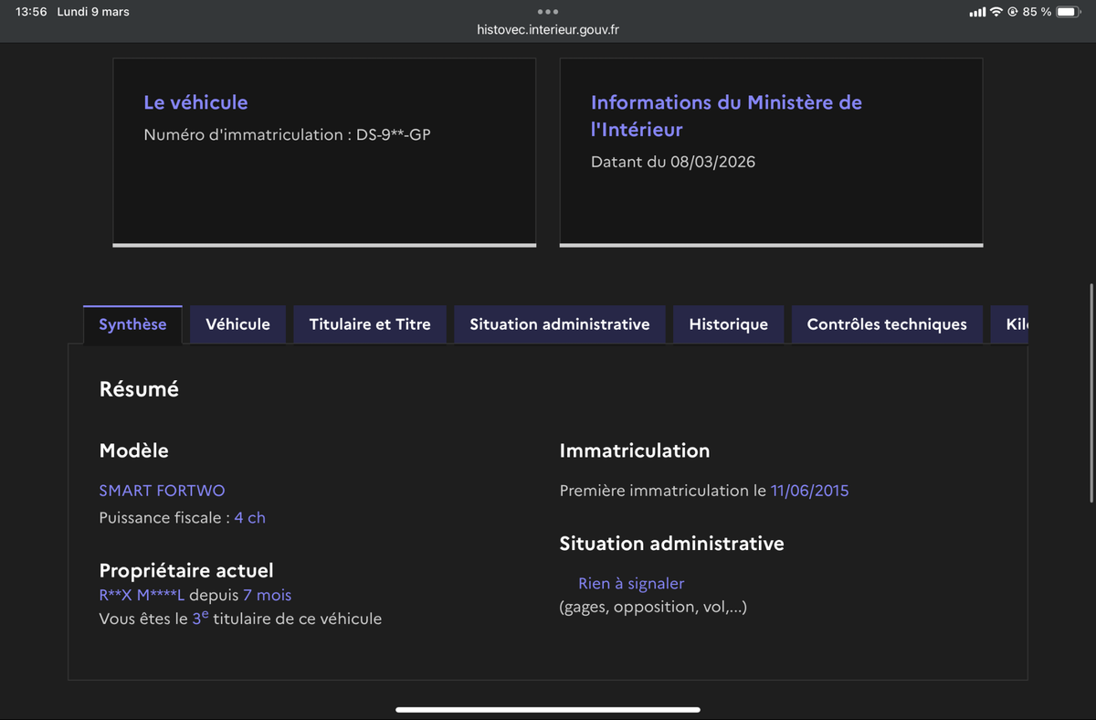 Smart fortwo d'occasion
