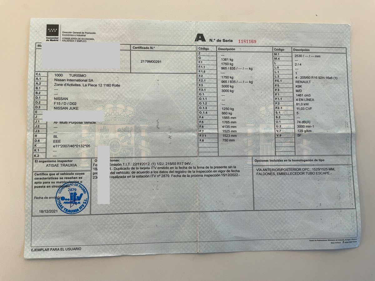 Nissan Juke d'occasion