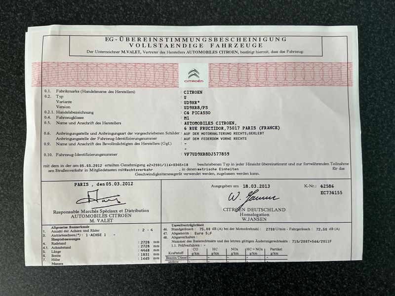 Citroen C4 Picasso 1.6 HDi Exclusive — zdjęcie 6