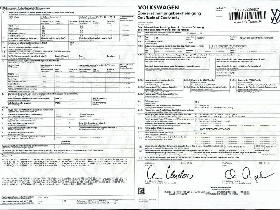 Volkswagen Tiguan d'occasion